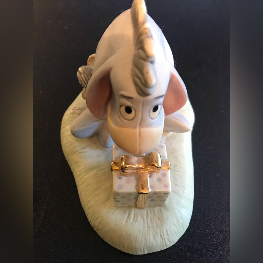 Lenox Disney Showcase Collection Eeyore “FOR ME Birthday Figurine Collectable